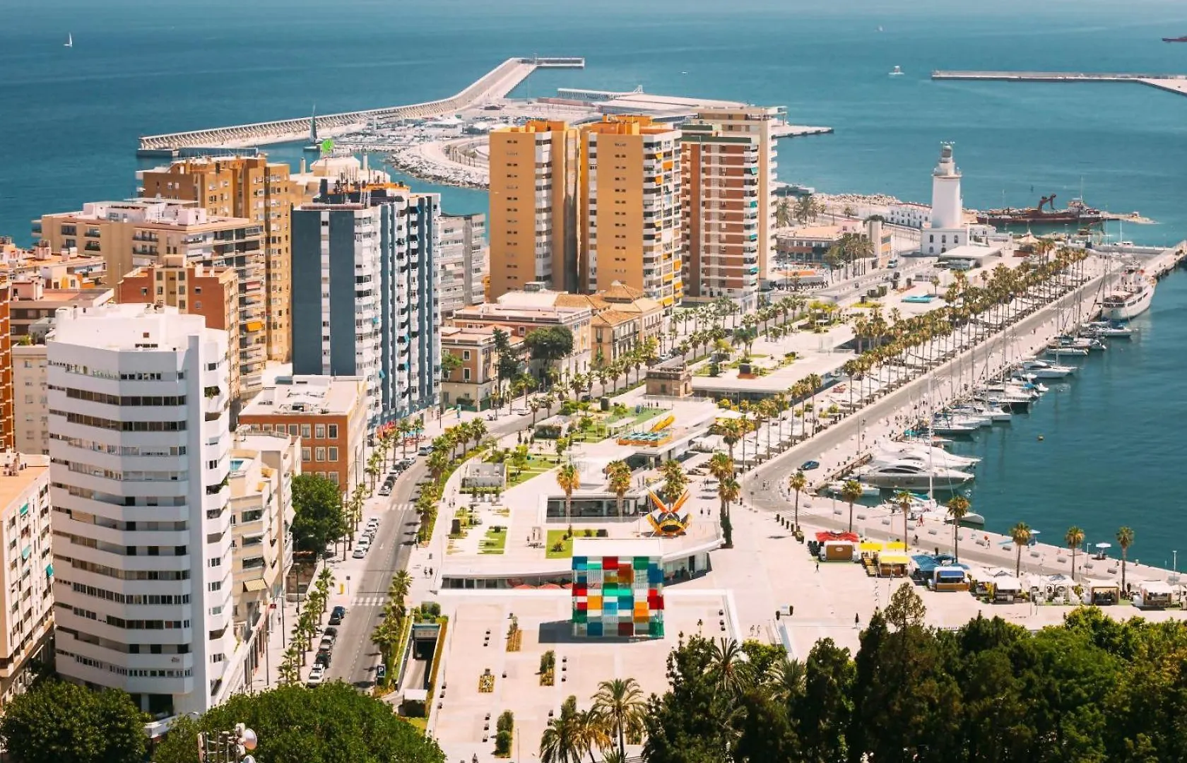 Sr Malagueta Beach Front Wonderful Sea View Malaga Spain
